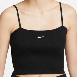New! Nike Ribbed Crop Top | Womens Medium | MSRP: $48